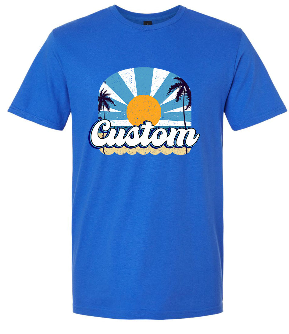 Custom Coast Adult Gildan Soft Shirt