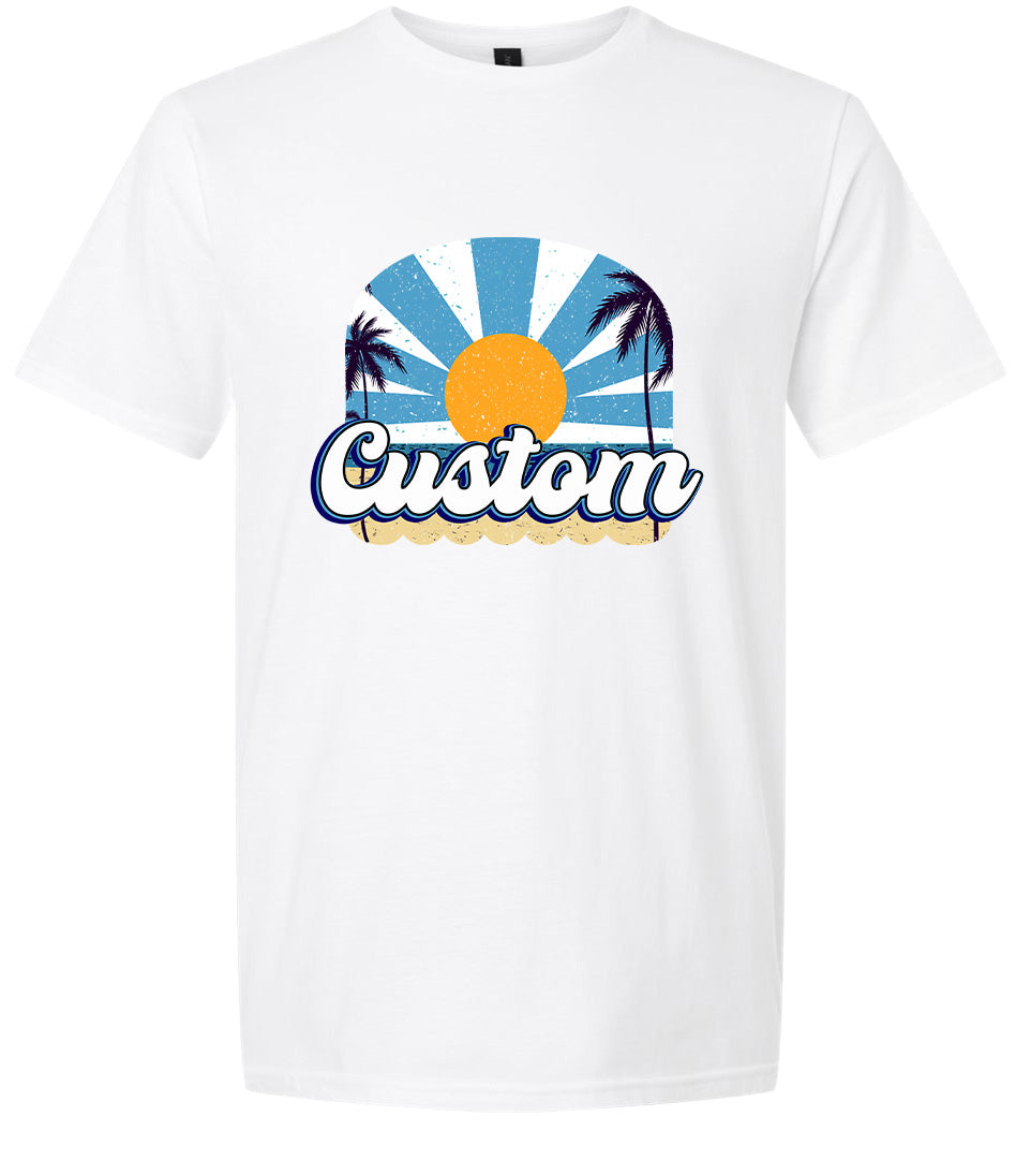 Custom Coast Adult Gildan Soft Shirt