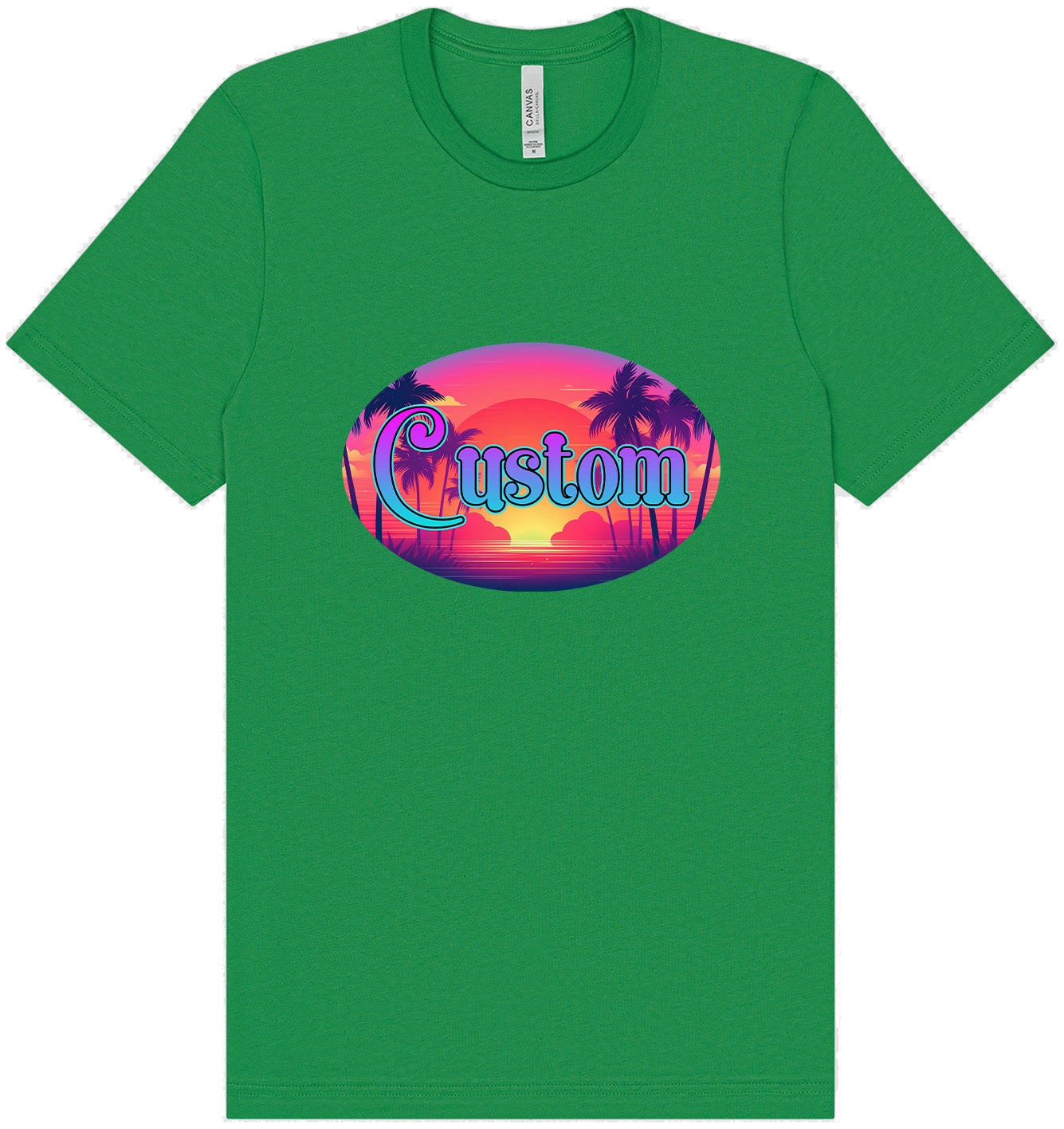Custom Classic Beach Adult Bella Canvas Shirt