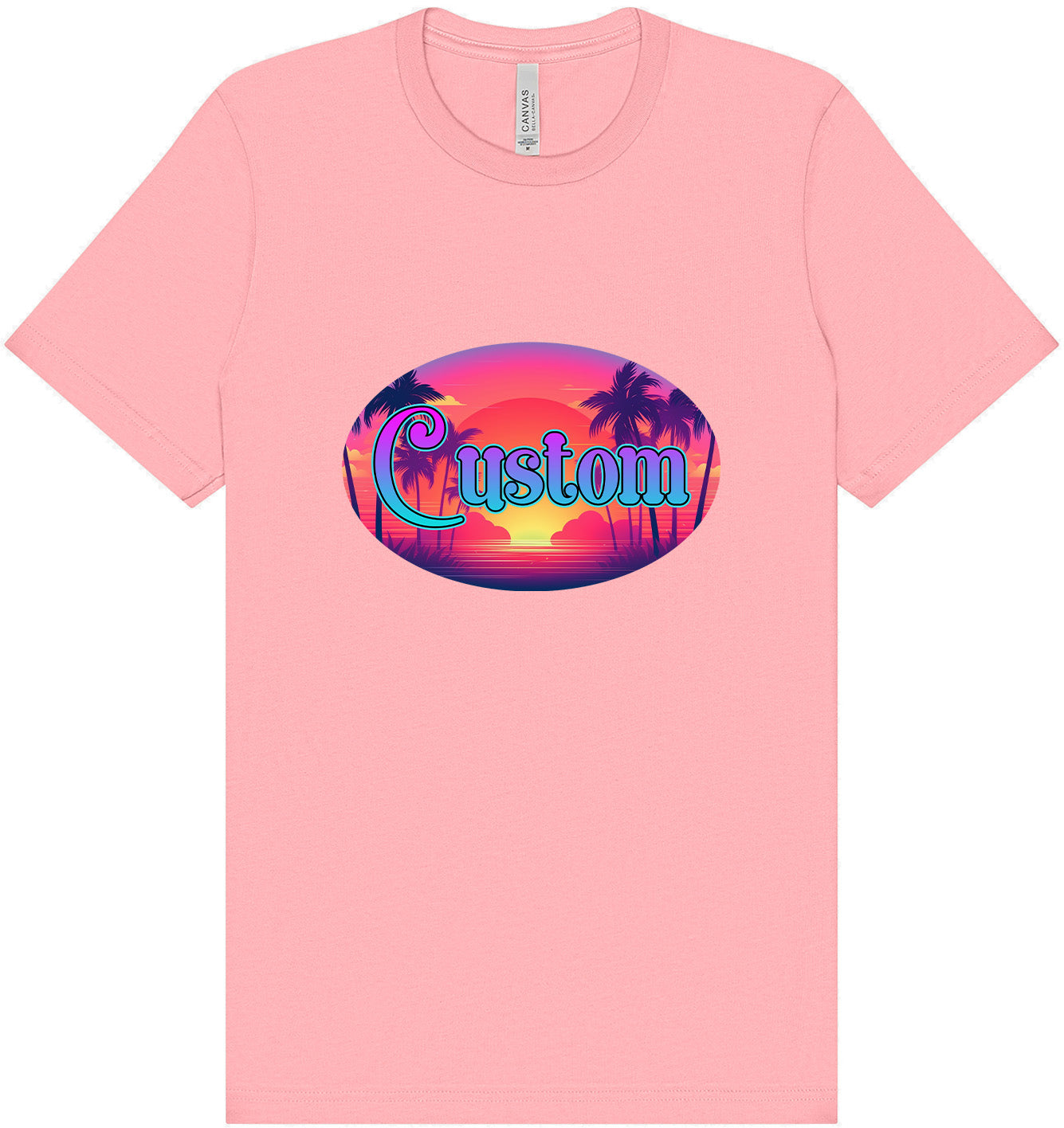 Custom Classic Beach Adult Bella Canvas Shirt