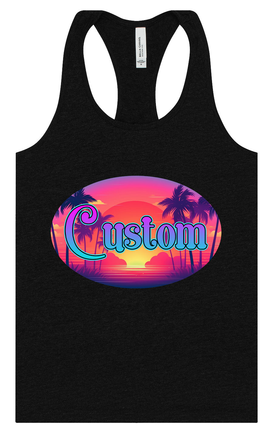 Custom Classic Beach Women's Racerback Tank
