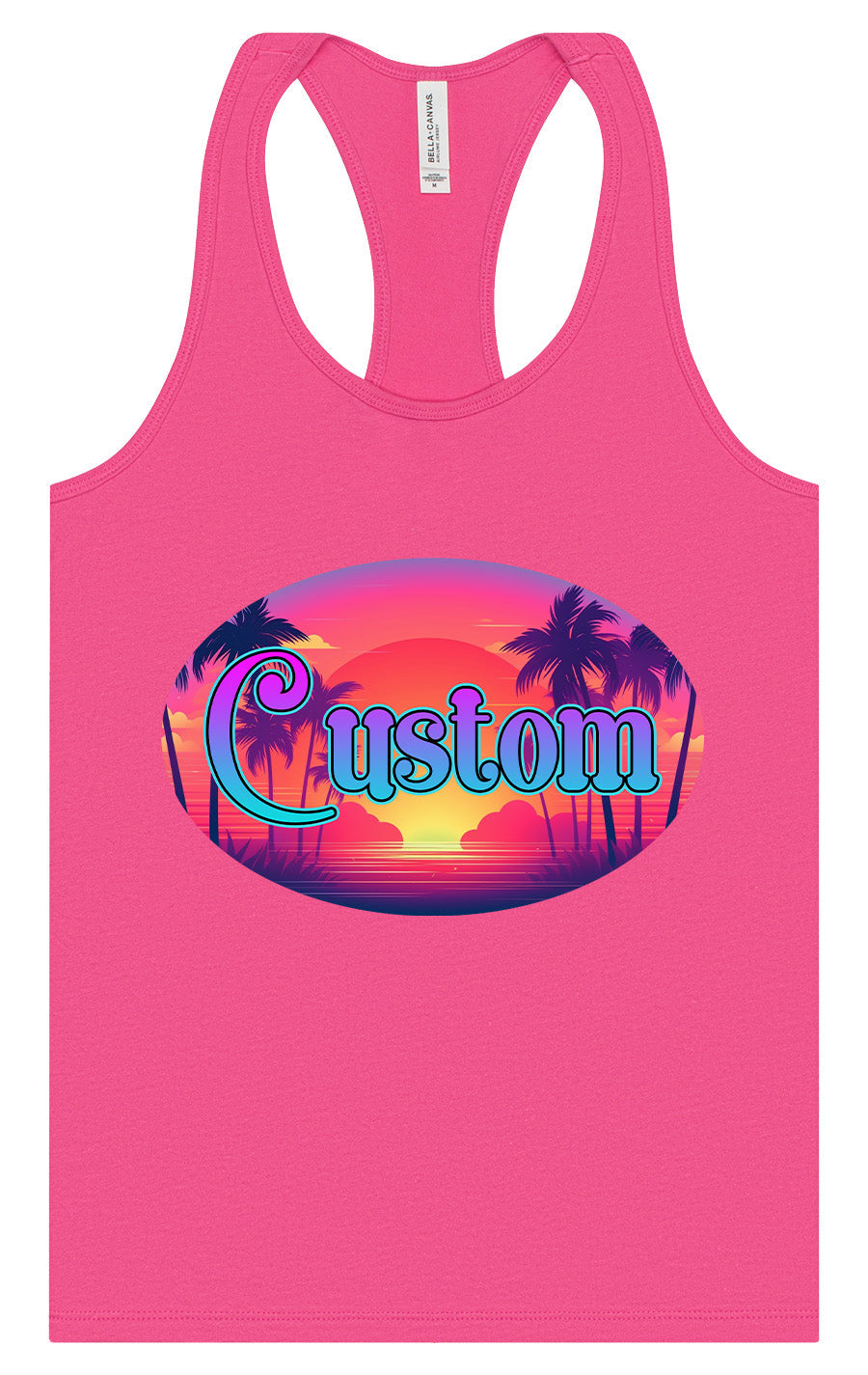 Custom Classic Beach Women's Racerback Tank