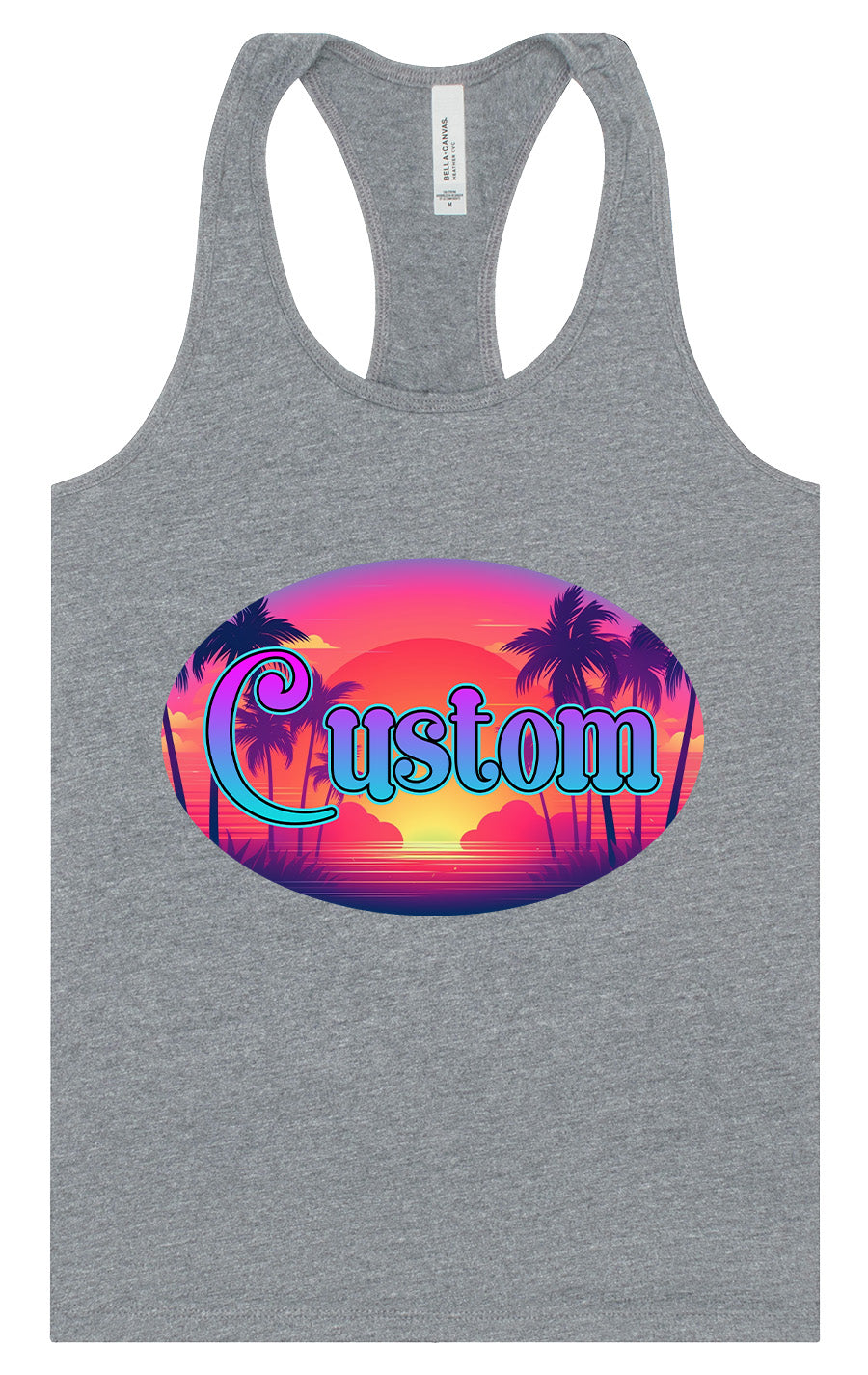 Custom Classic Beach Women's Racerback Tank