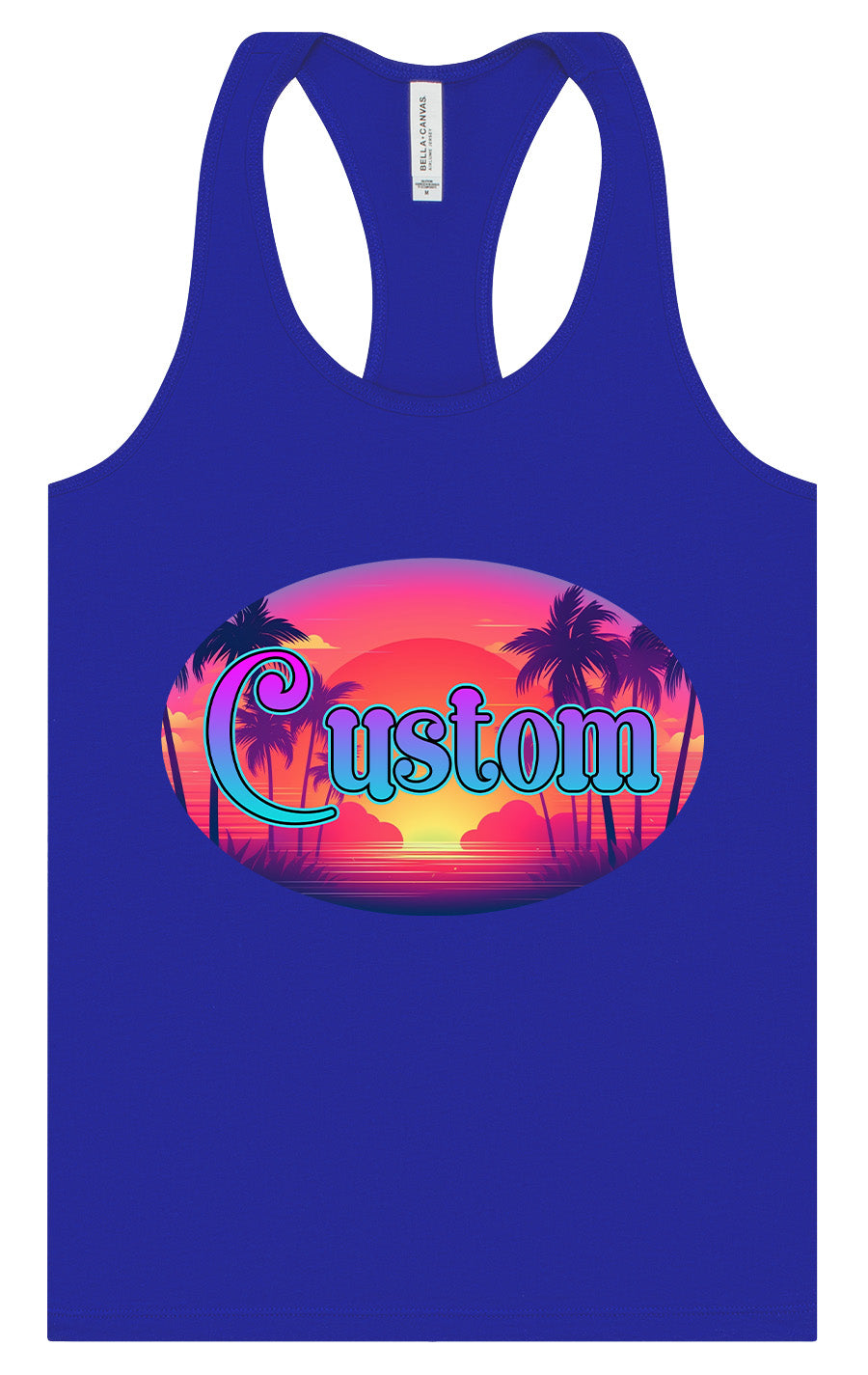 Custom Classic Beach Women's Racerback Tank