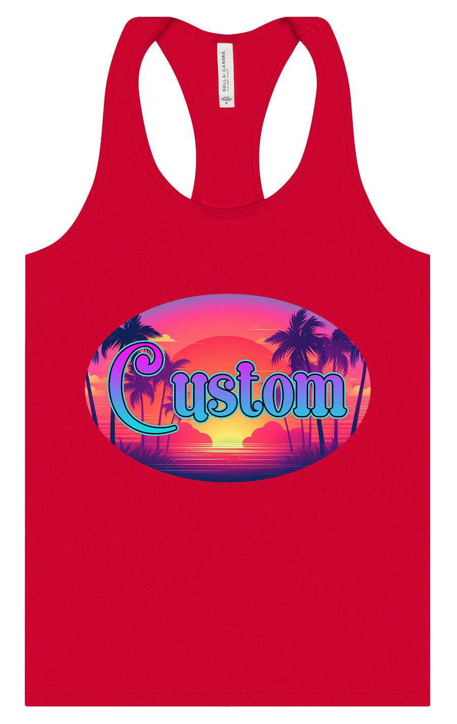 Custom Classic Beach Women's Racerback Tank