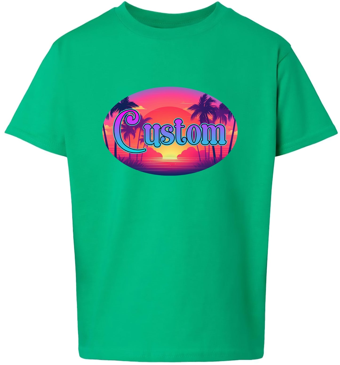 Custom Classic Beach Children's Gildan Soft Shirt
