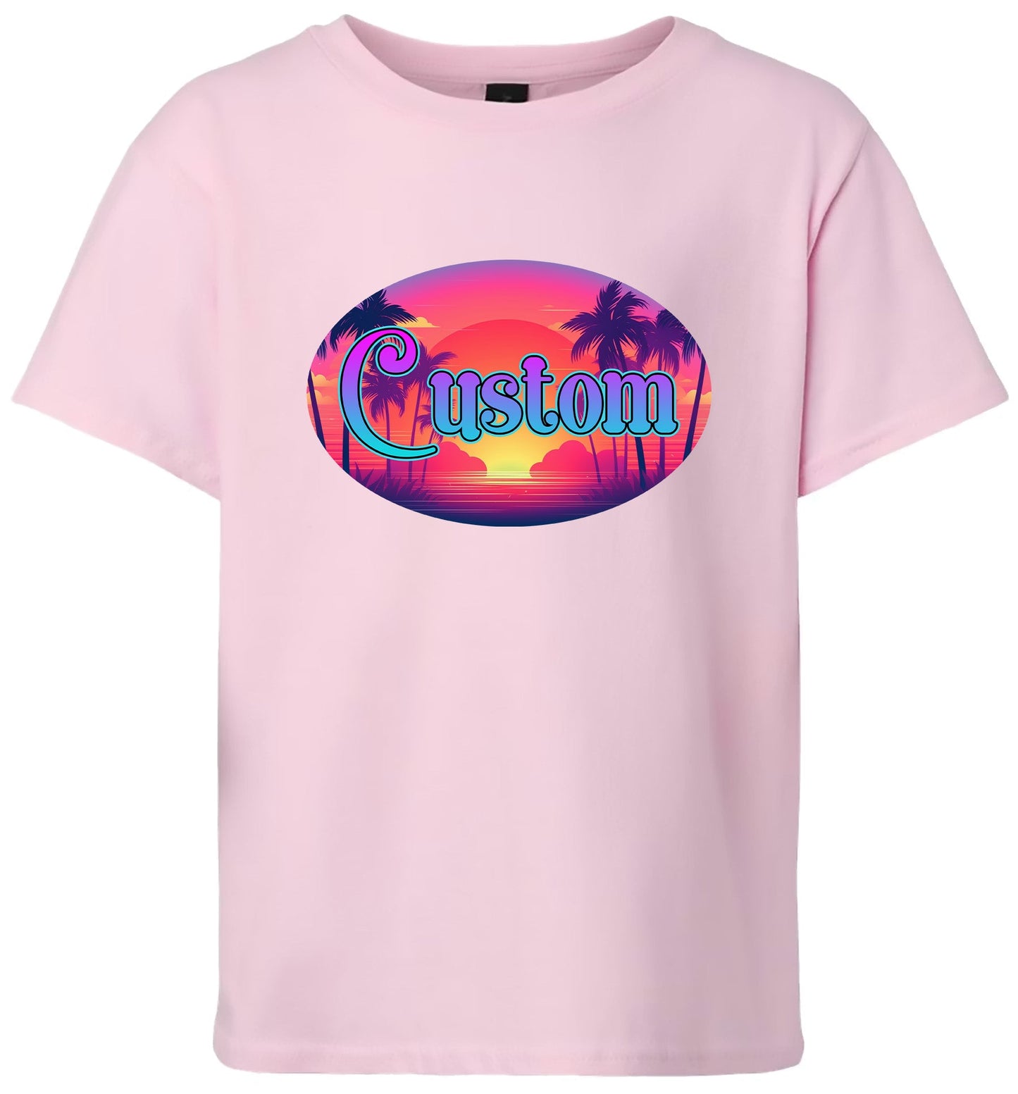 Custom Classic Beach Children's Gildan Soft Shirt