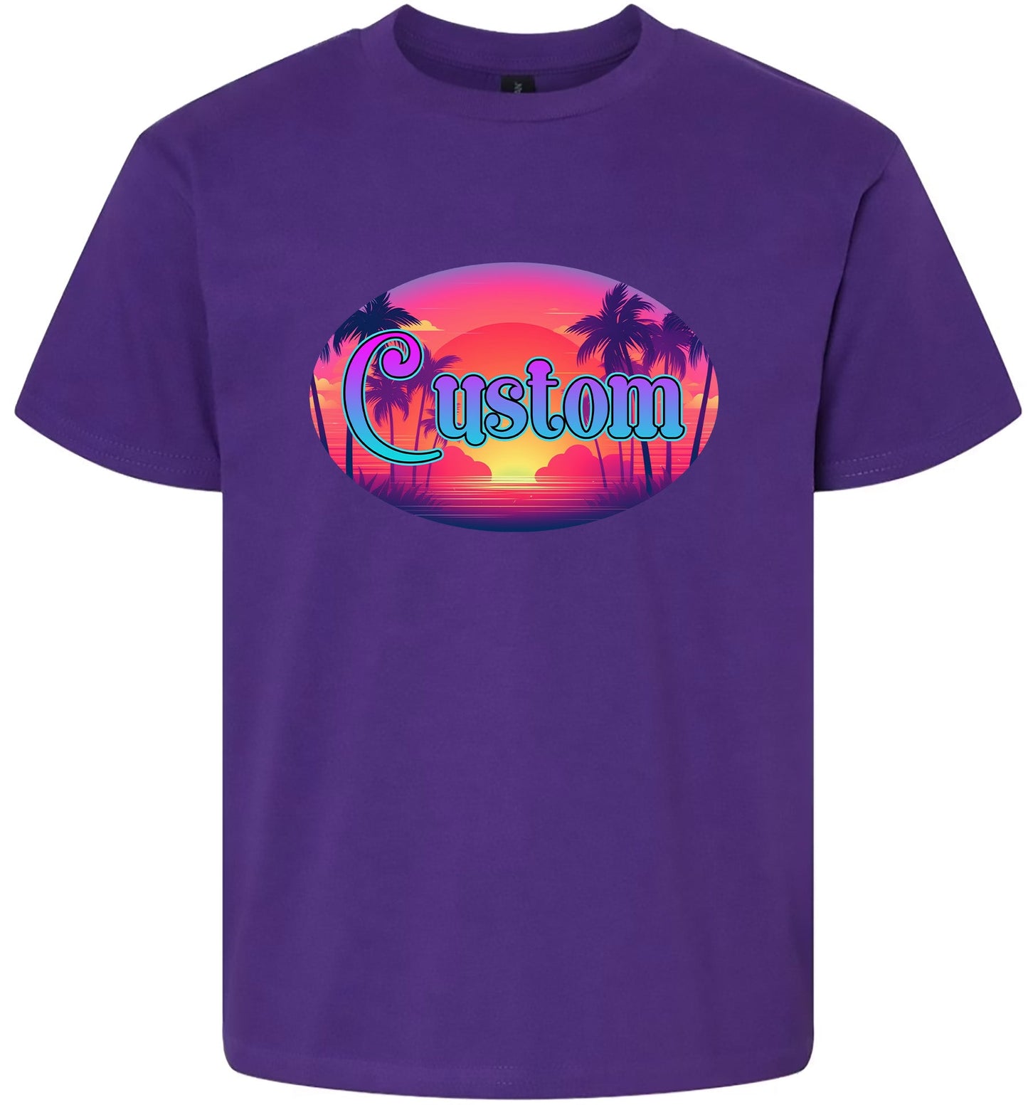 Custom Classic Beach Children's Gildan Soft Shirt