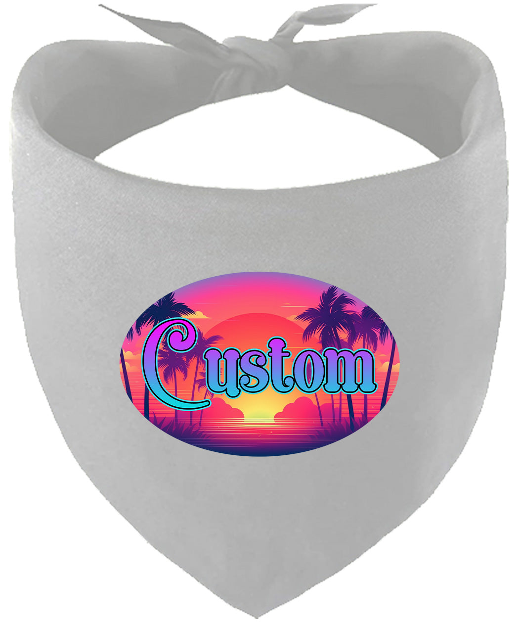Custom Classic Beach Pet Bandana