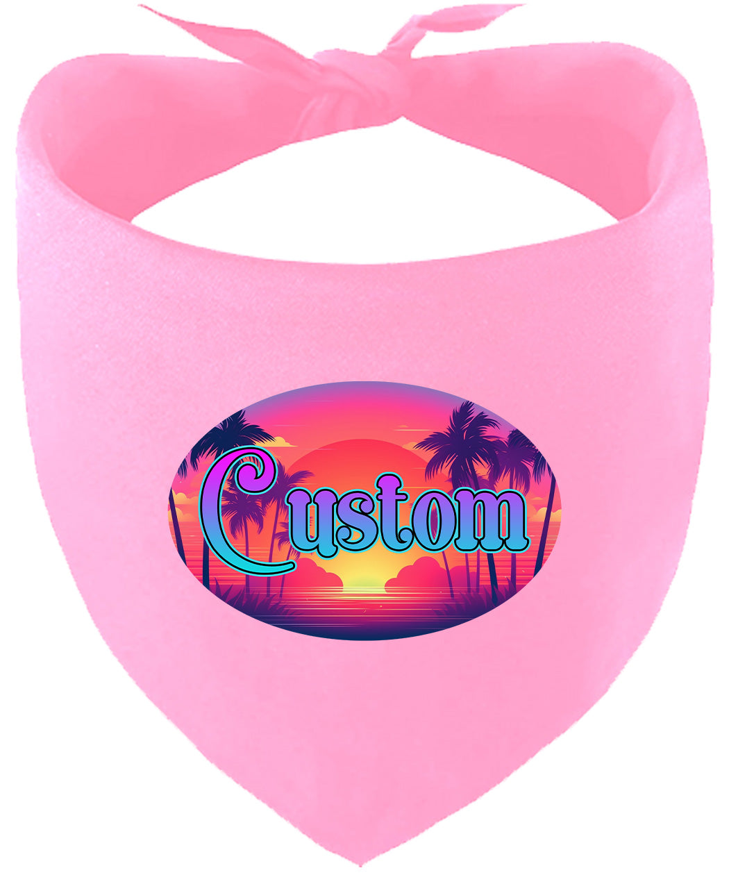 Custom Classic Beach Pet Bandana