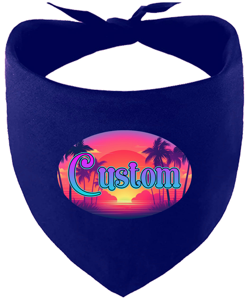 Custom Classic Beach Pet Bandana