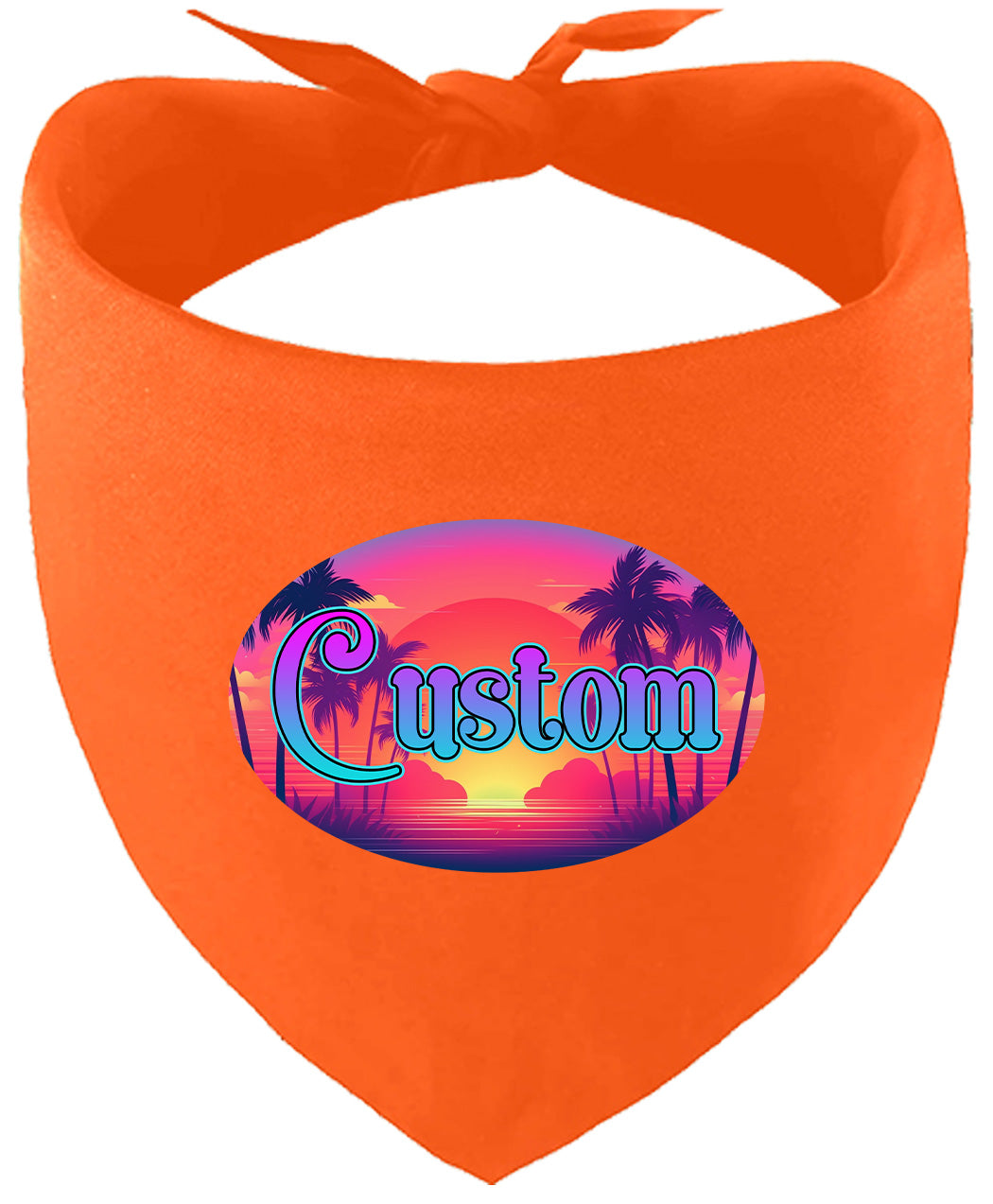 Custom Classic Beach Pet Bandana