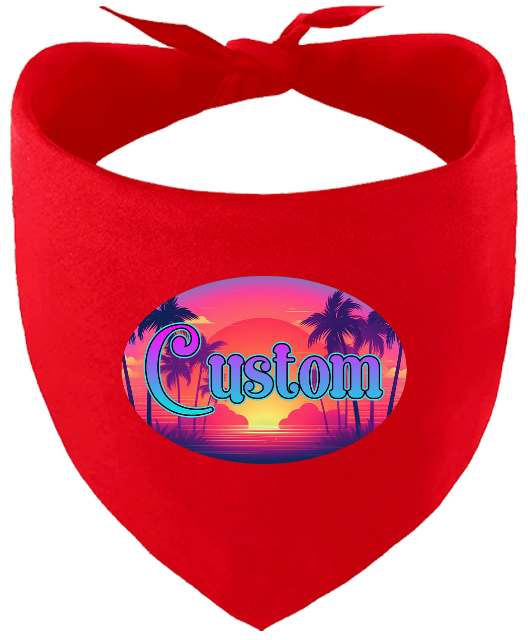 Custom Classic Beach Pet Bandana
