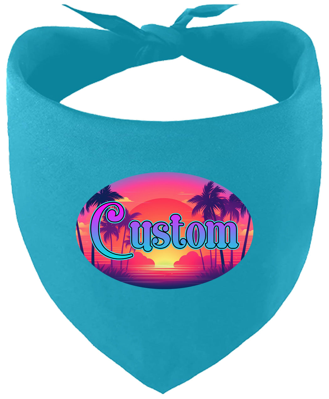 Custom Classic Beach Pet Bandana