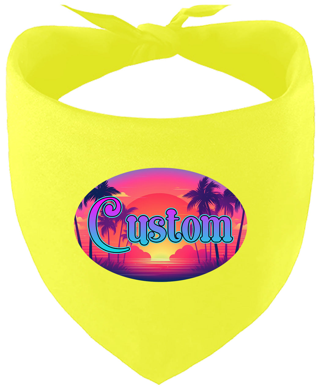 Custom Classic Beach Pet Bandana