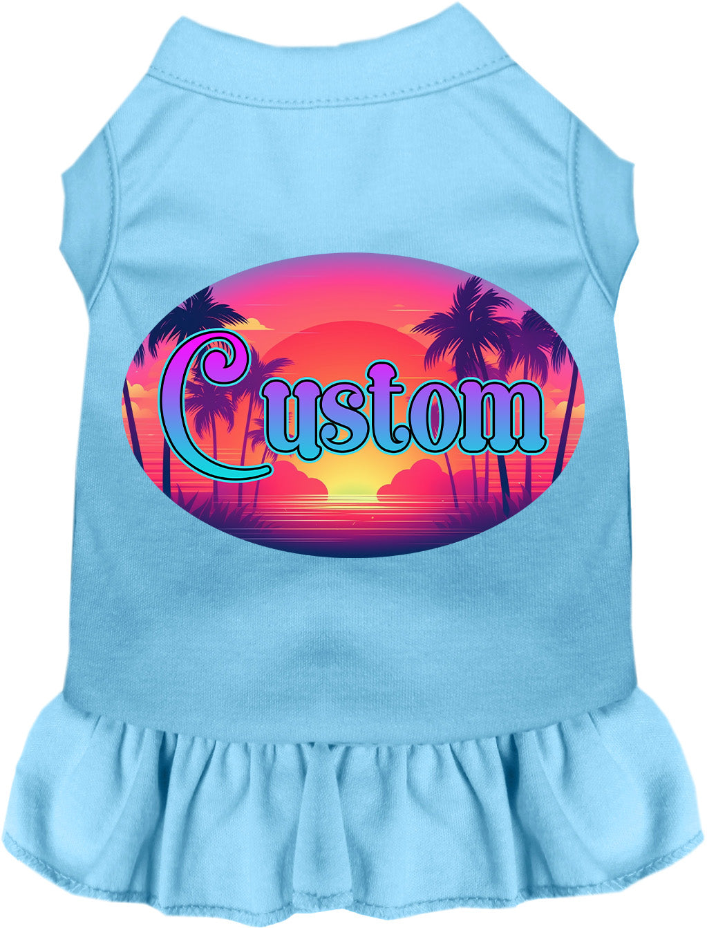 Custom Classic Beach Pet Dress