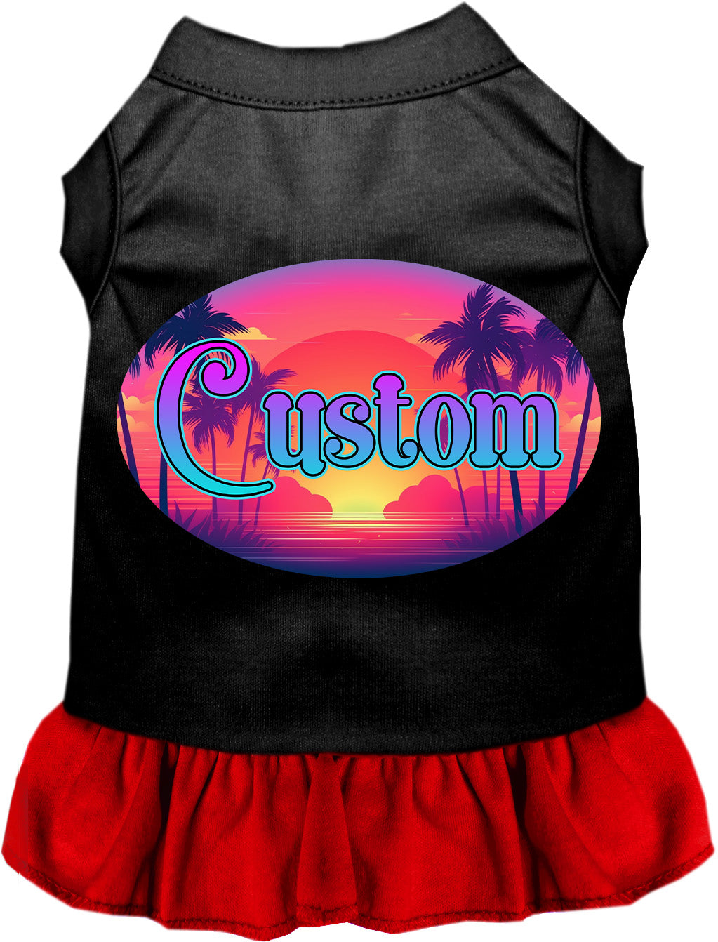 Custom Classic Beach Pet Dress