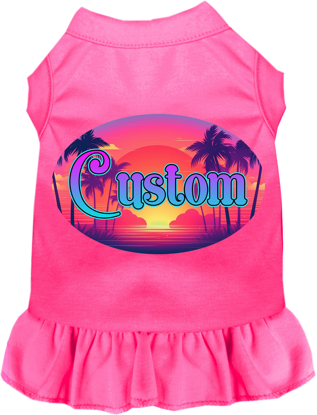 Custom Classic Beach Pet Dress