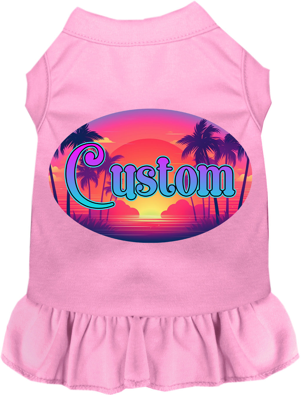 Custom Classic Beach Pet Dress