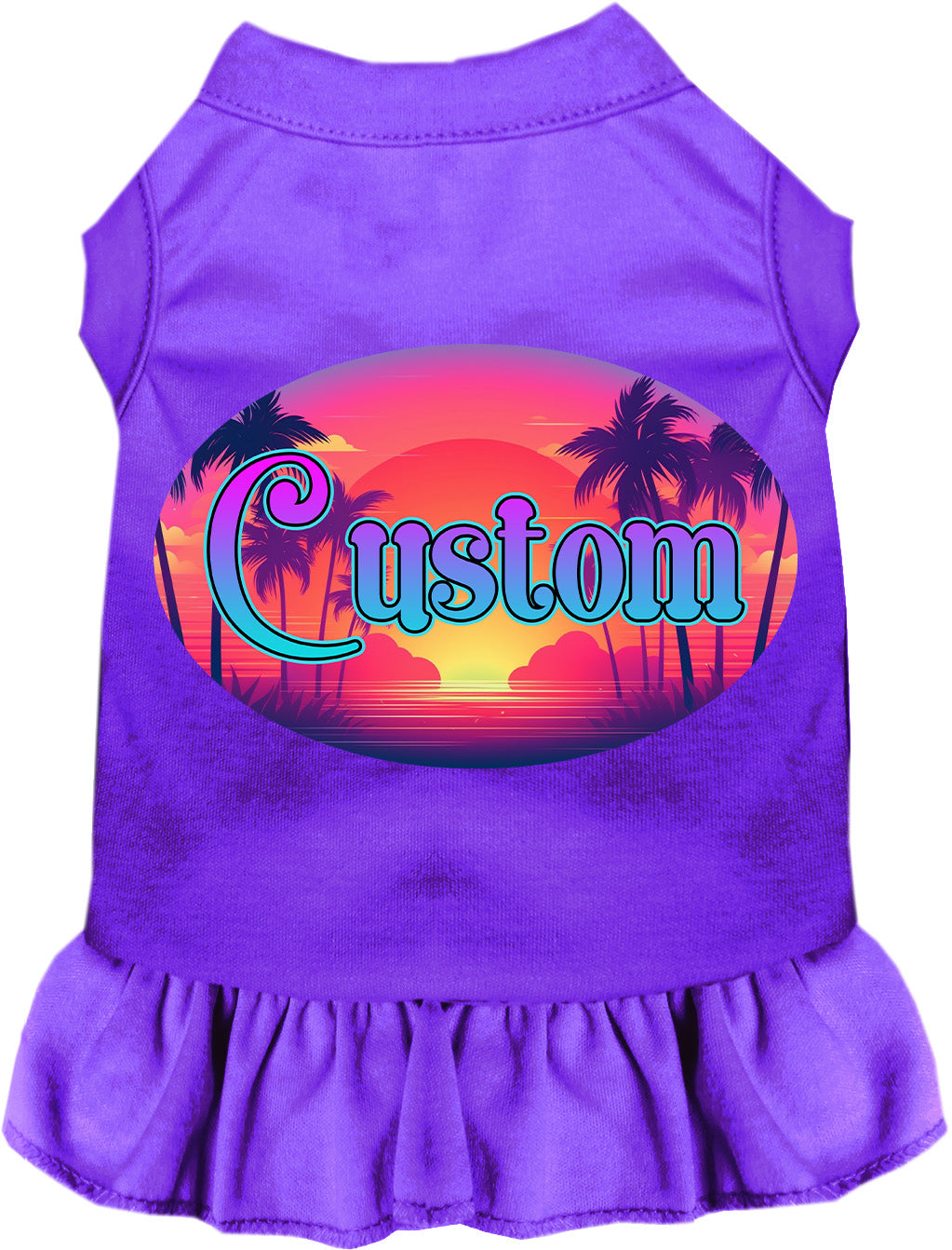 Custom Classic Beach Pet Dress