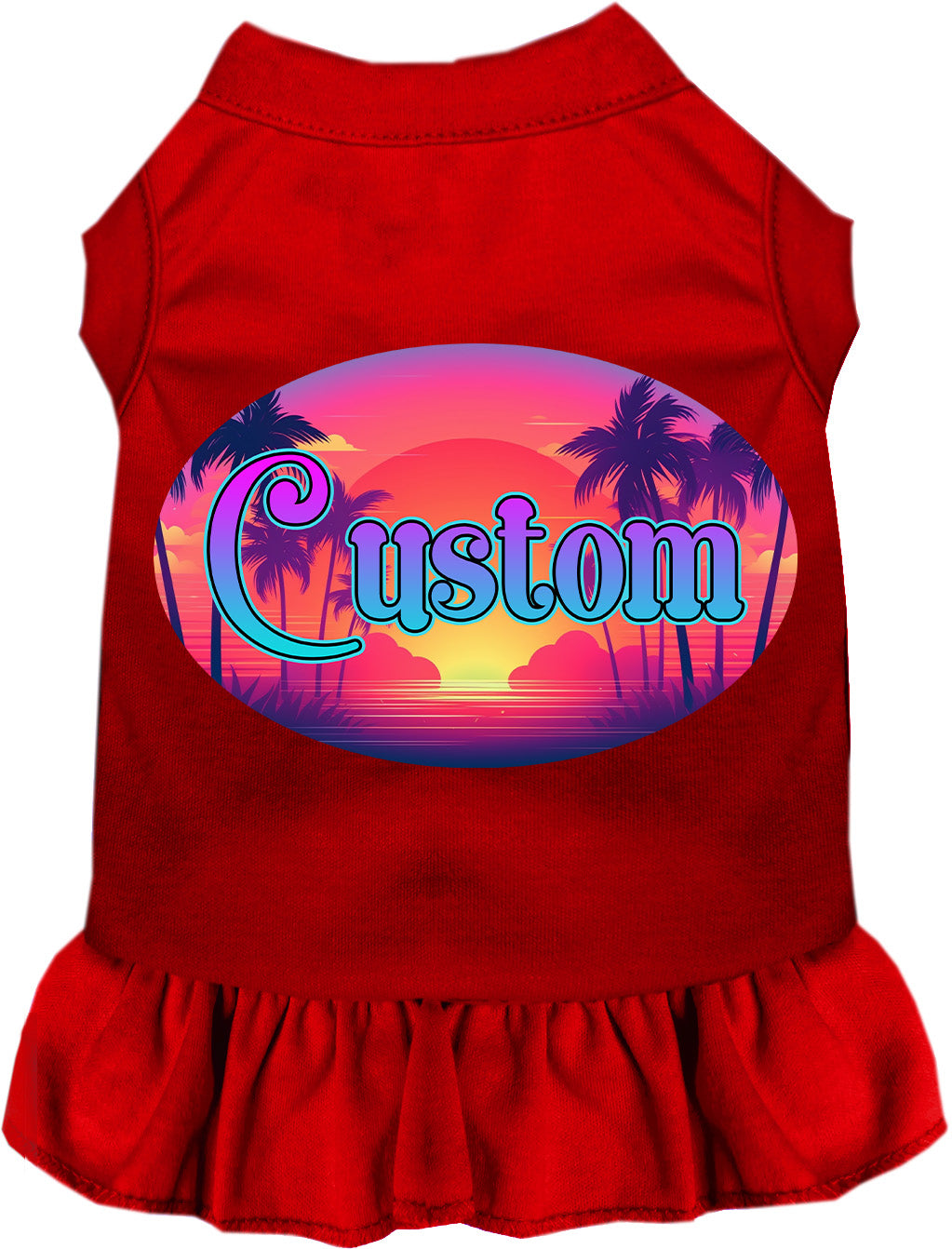 Custom Classic Beach Pet Dress