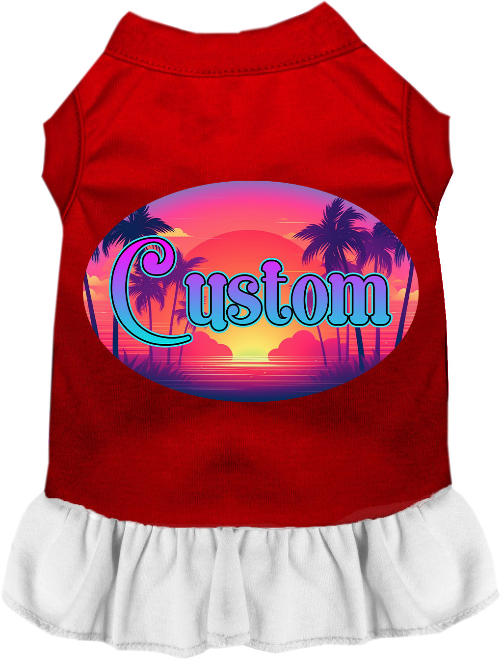 Custom Classic Beach Pet Dress