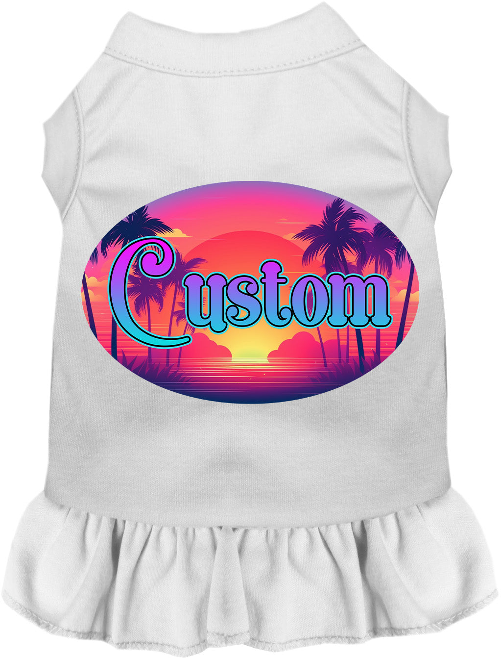 Custom Classic Beach Pet Dress