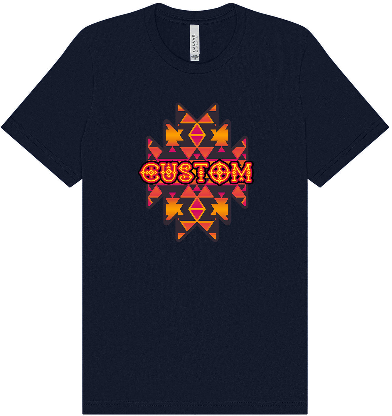 Custom Navajo Tribal Adult Bella Canvas Shirt