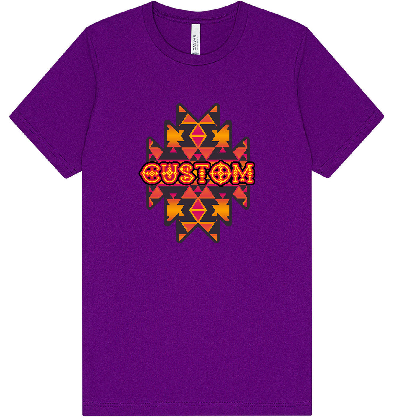 Custom Navajo Tribal Adult Bella Canvas Shirt