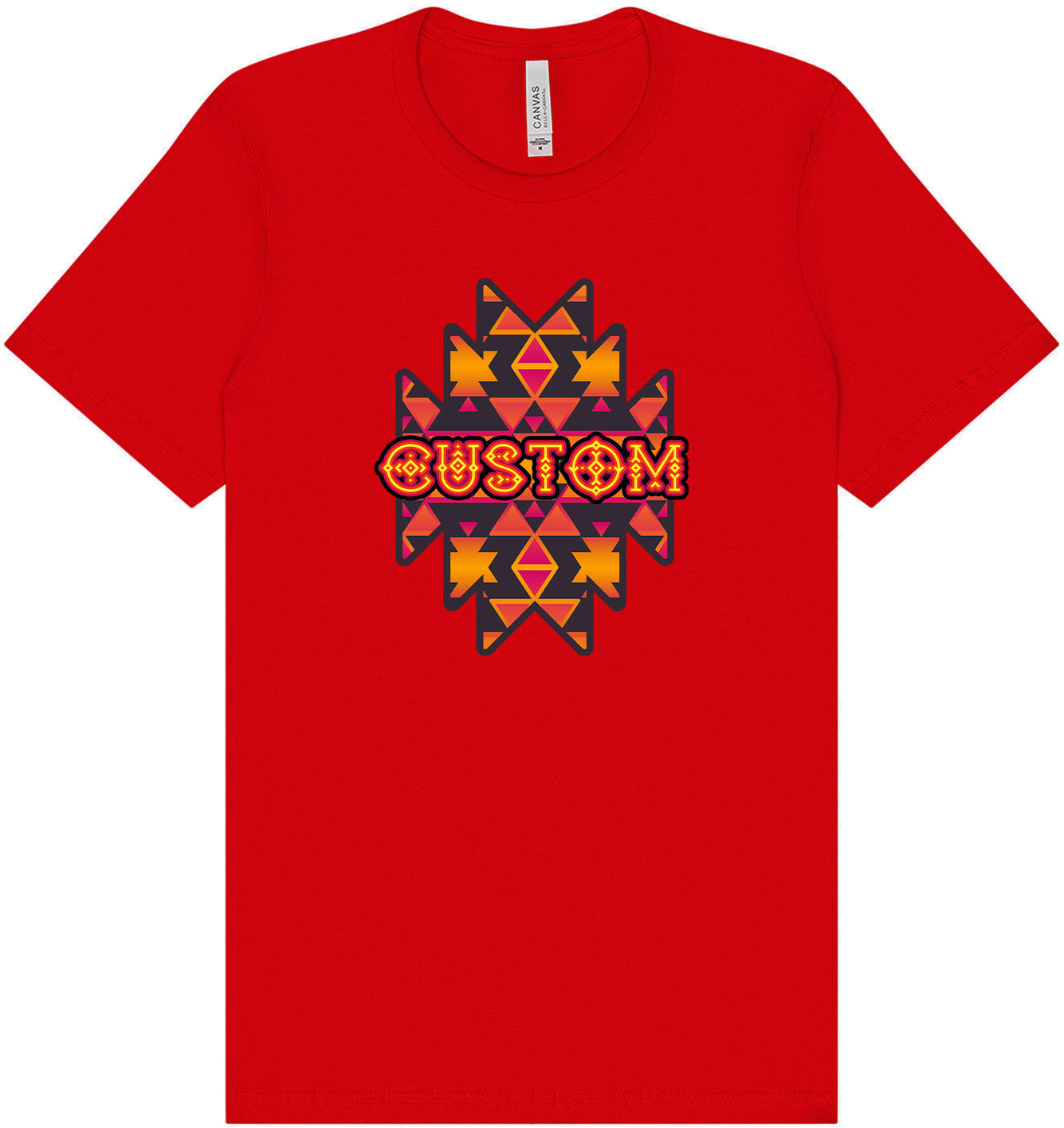 Custom Navajo Tribal Adult Bella Canvas Shirt