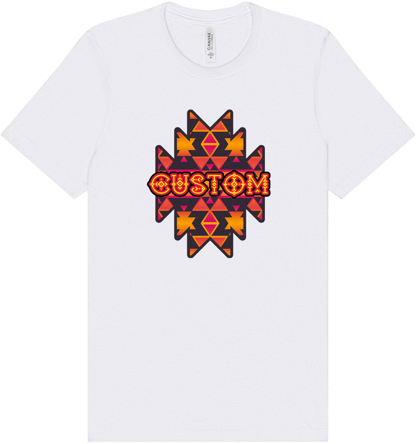 Custom Navajo Tribal Adult Bella Canvas Shirt
