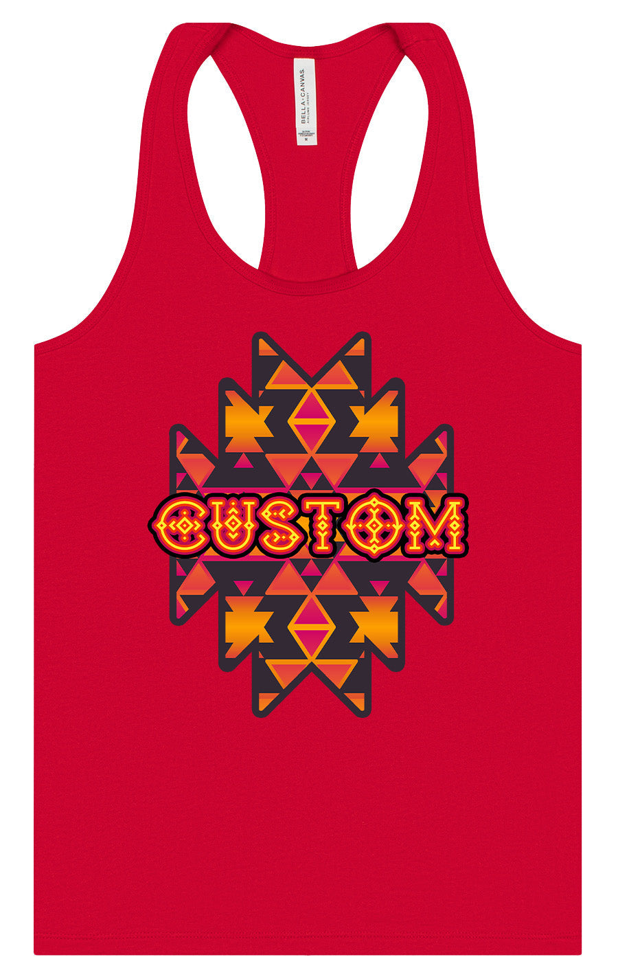 Custom Navajo Tribal Women's Racerback Tank