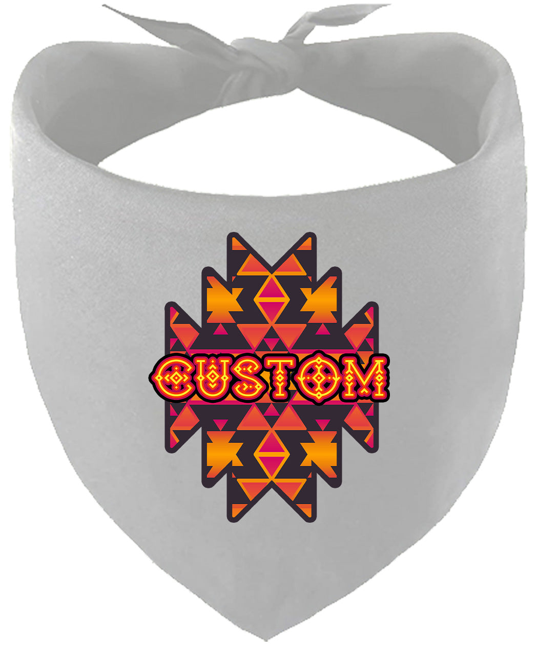 Custom Navajo Tribal Pet Bandana