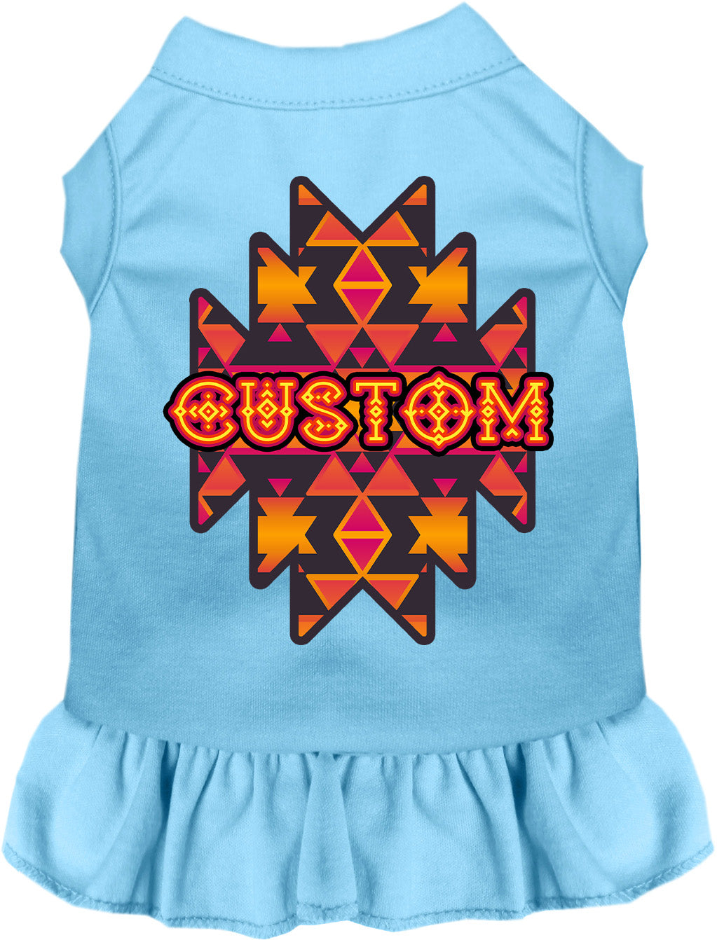 Custom Navajo Tribal Pet Dress