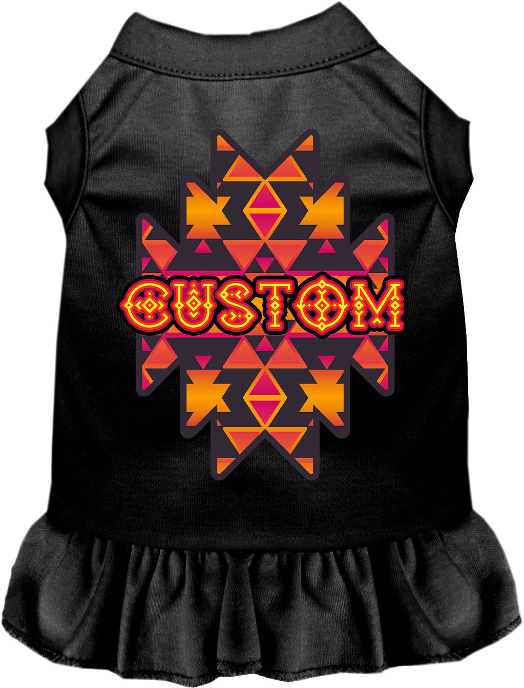 Custom Navajo Tribal Pet Dress