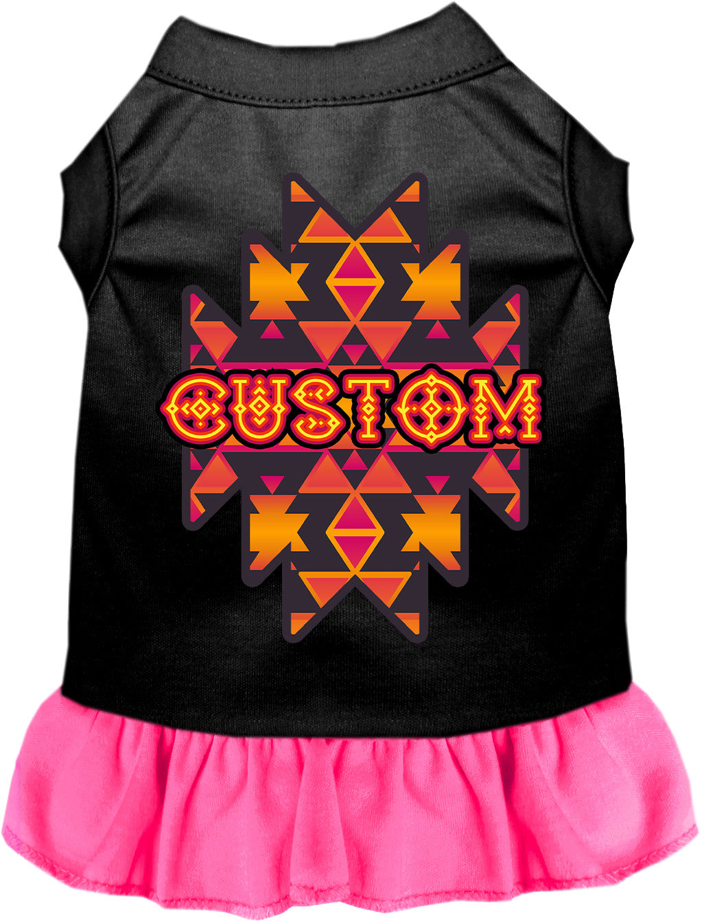Custom Navajo Tribal Pet Dress