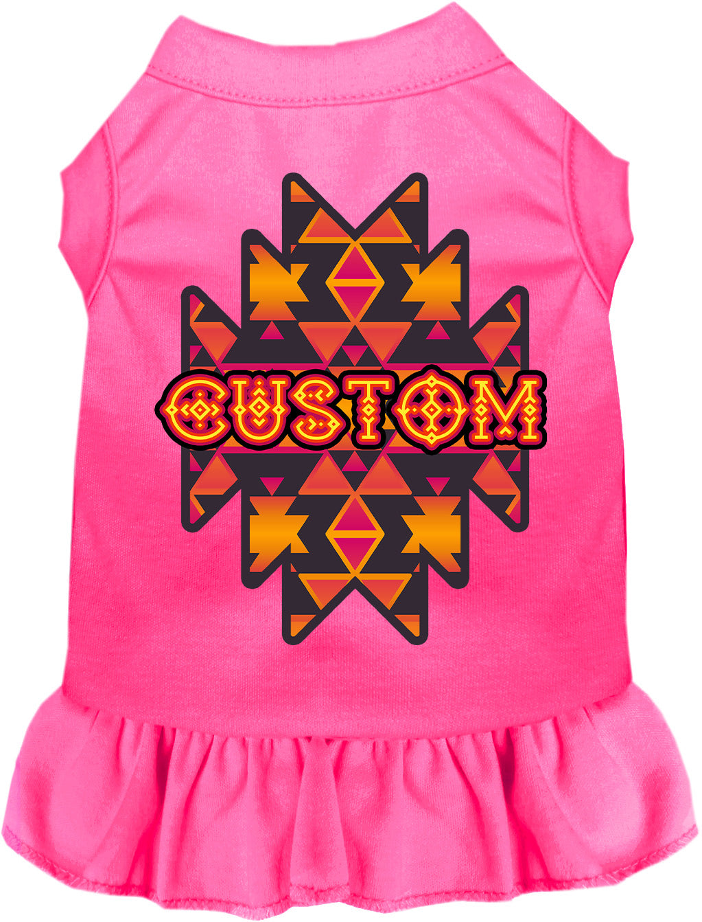 Custom Navajo Tribal Pet Dress