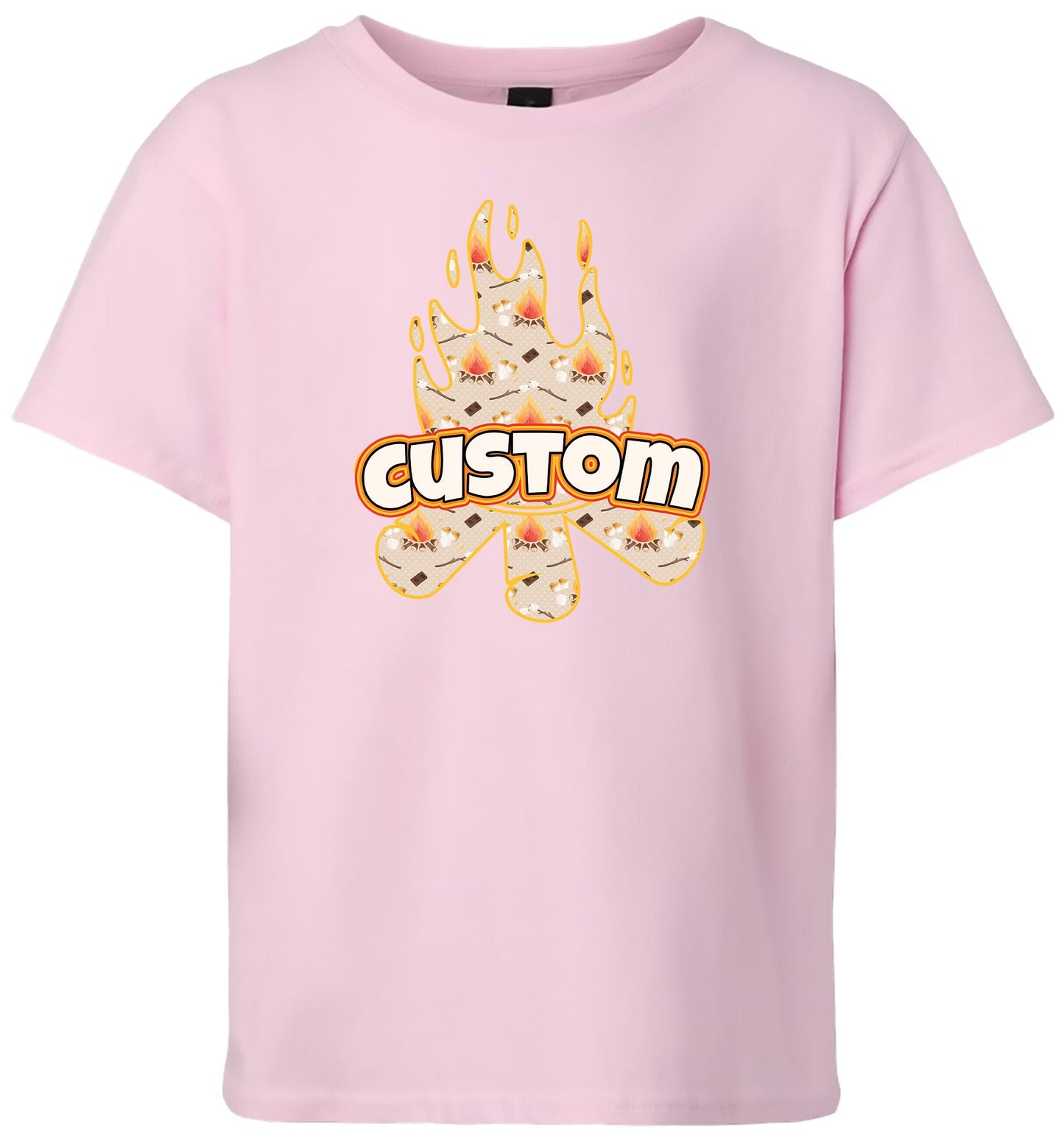 Custom Around the Campfire Children's Gildan Soft Shirt