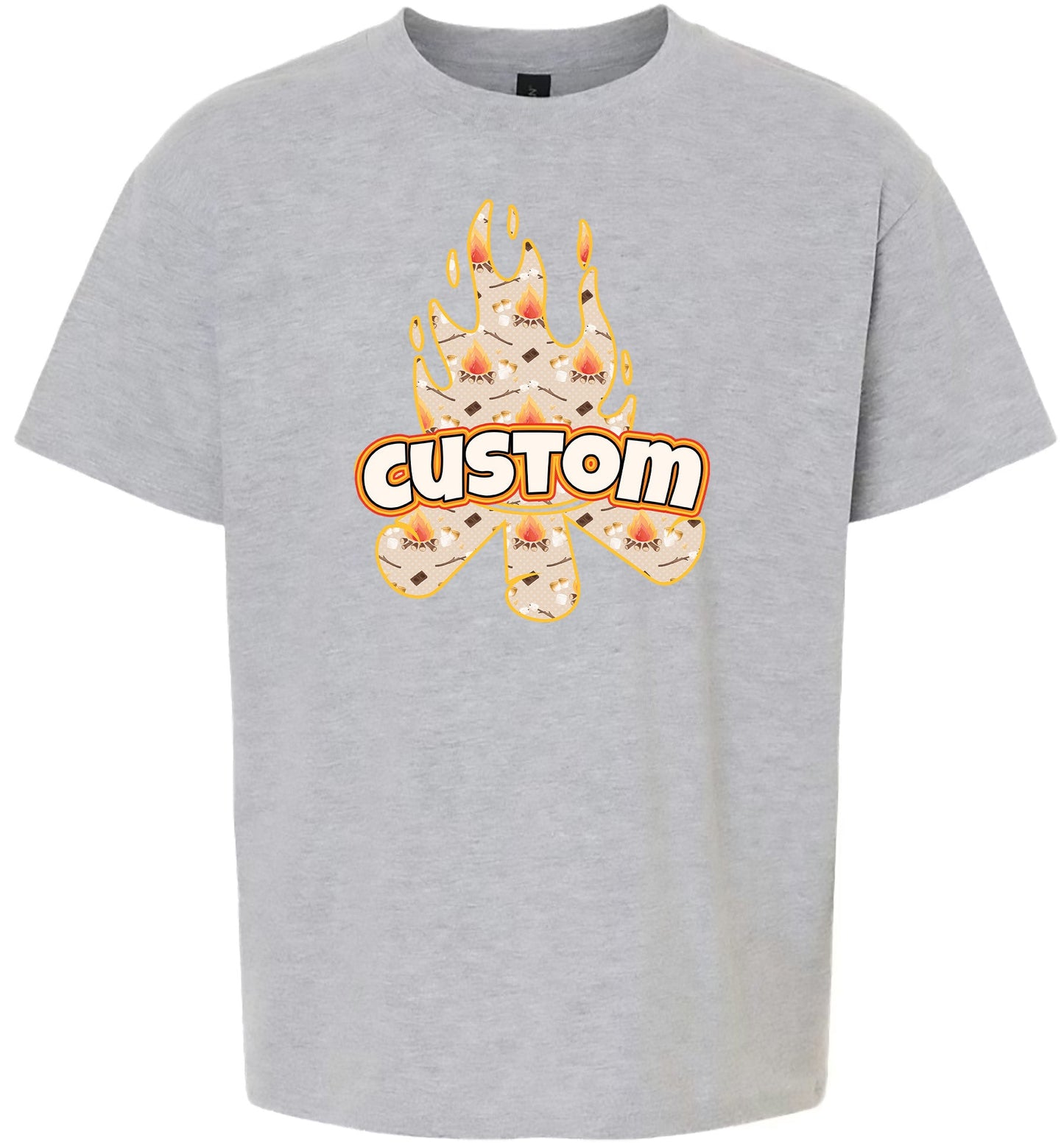 Custom Around the Campfire Children's Gildan Soft Shirt