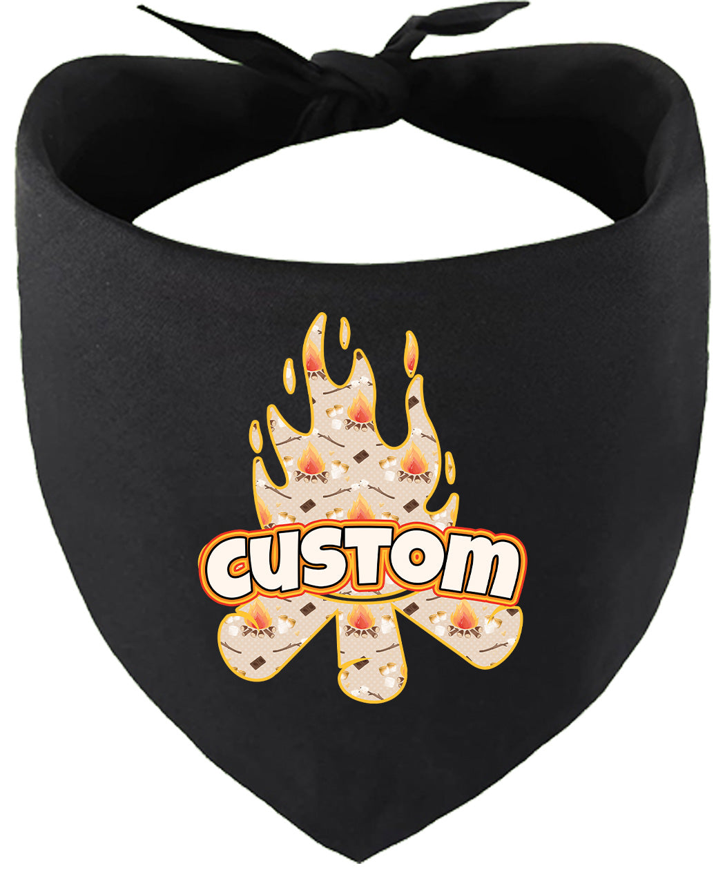 Custom Around the Campfire Pet Bandana