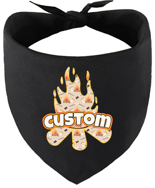 Custom Around the Campfire Pet Bandana