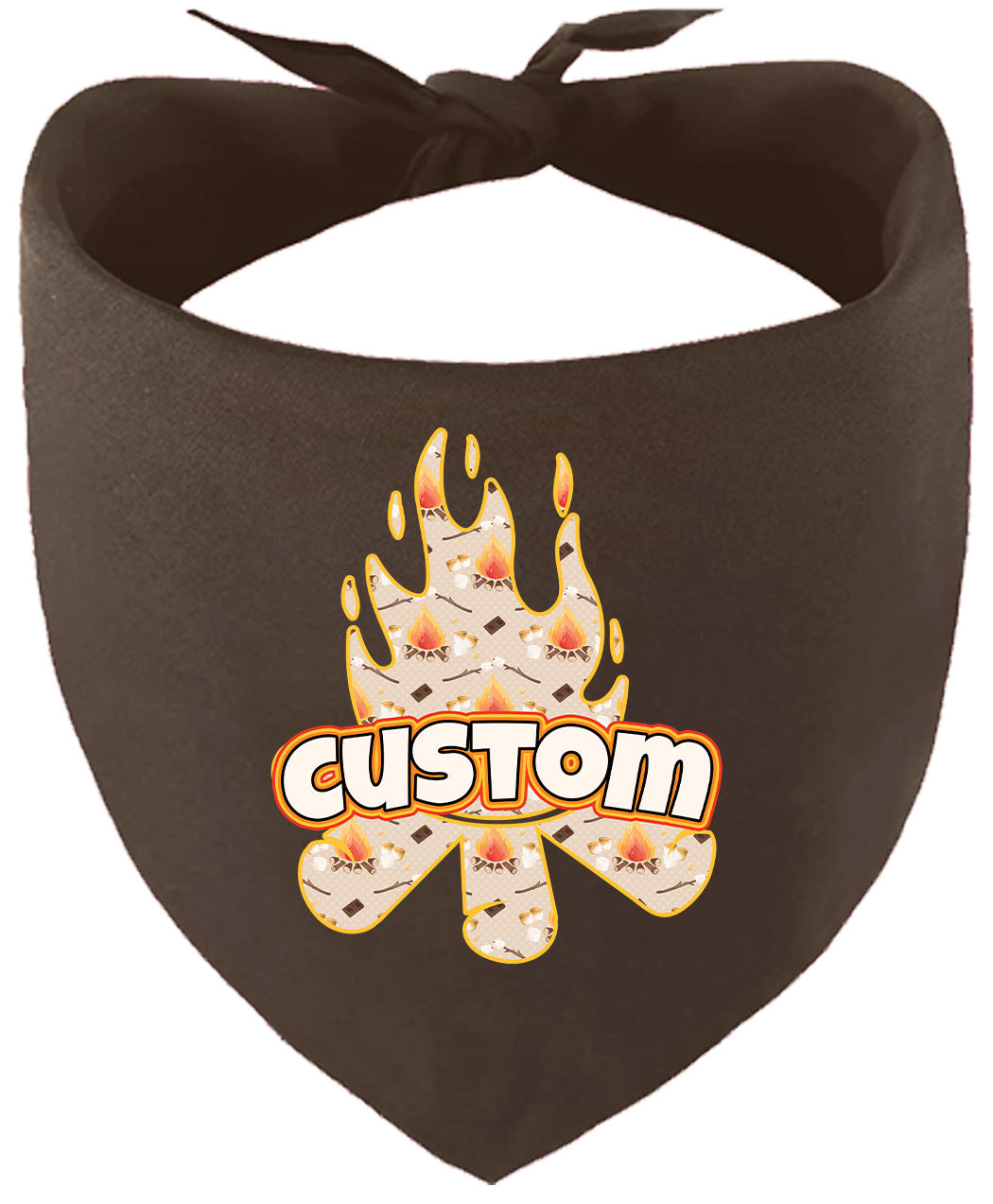 Custom Around the Campfire Pet Bandana