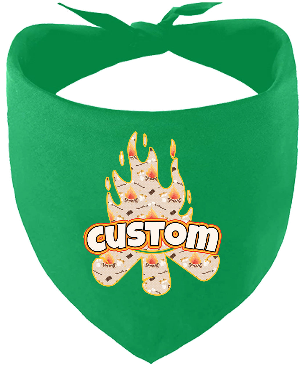 Custom Around the Campfire Pet Bandana
