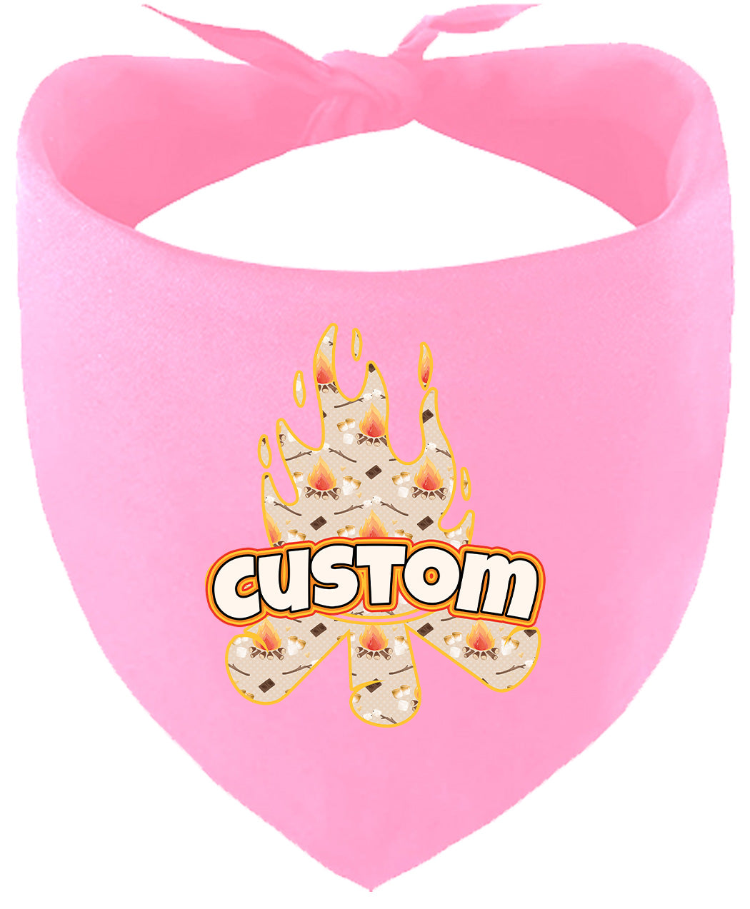 Custom Around the Campfire Pet Bandana