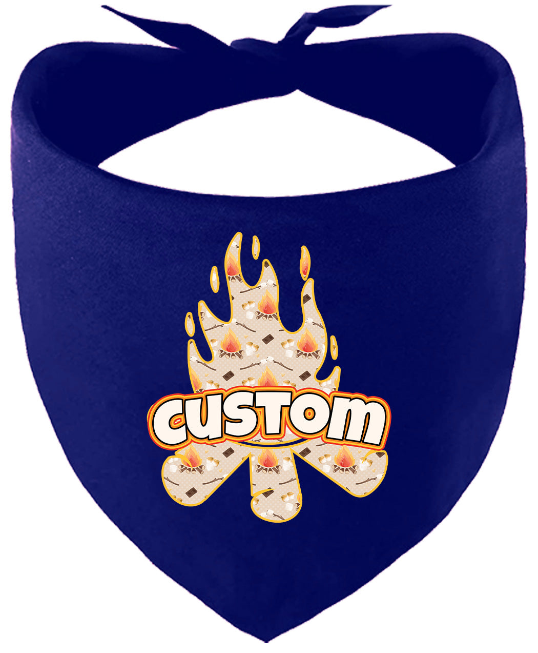 Custom Around the Campfire Pet Bandana