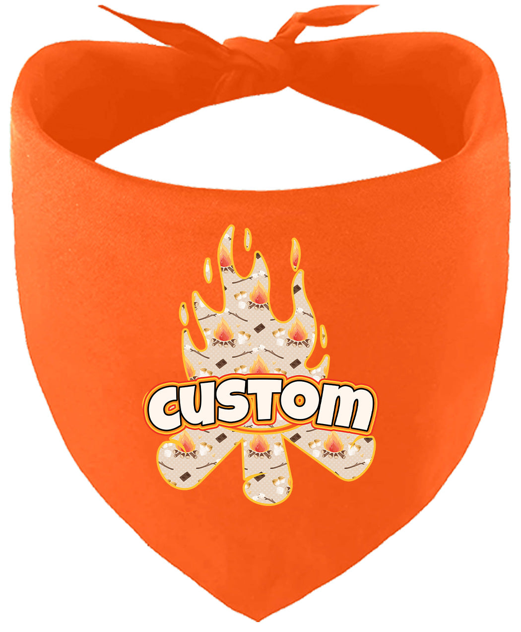 Custom Around the Campfire Pet Bandana