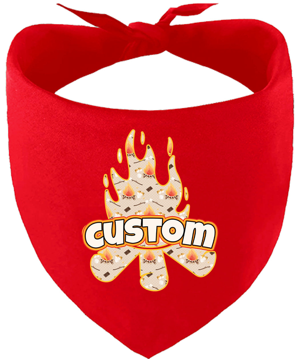 Custom Around the Campfire Pet Bandana