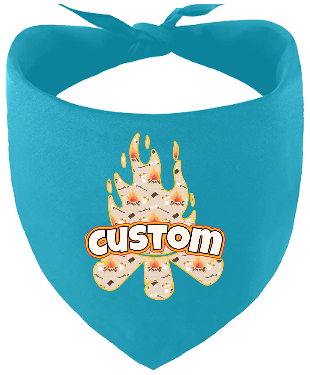 Custom Around the Campfire Pet Bandana