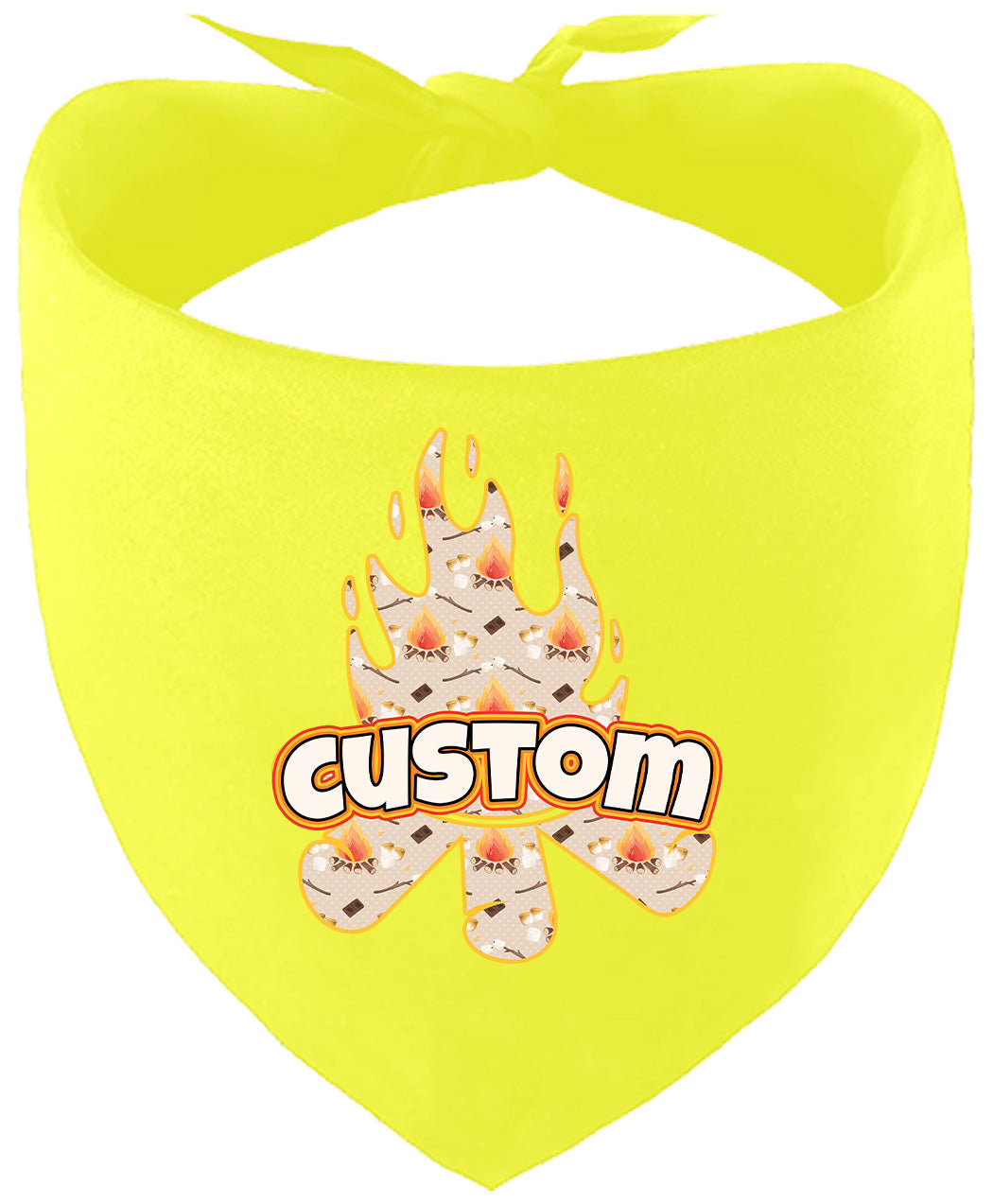 Custom Around the Campfire Pet Bandana