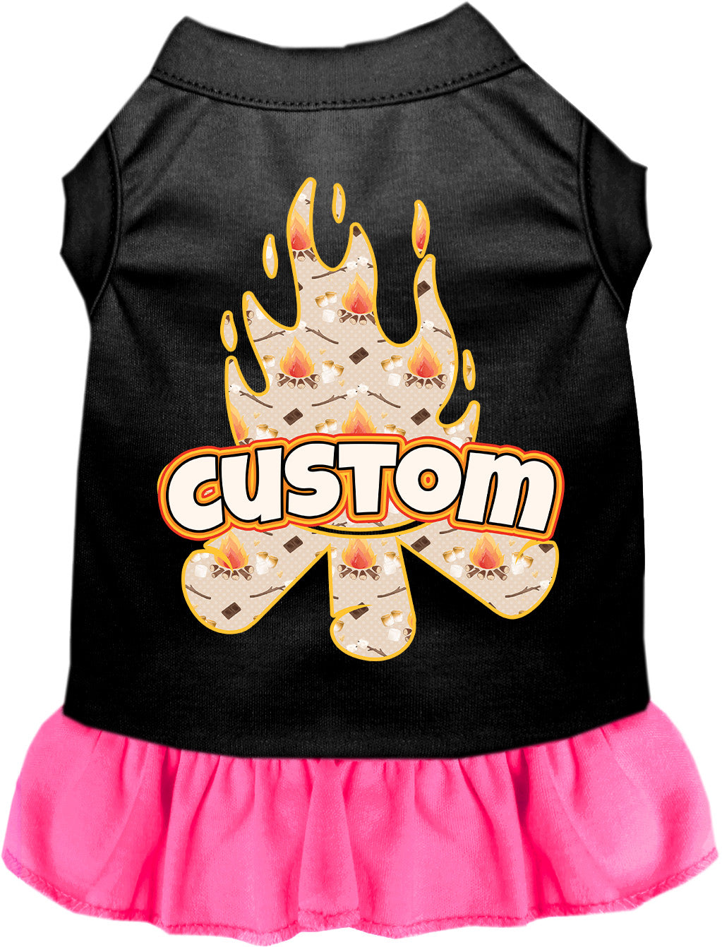 Custom Around the Campfire Pet Dress